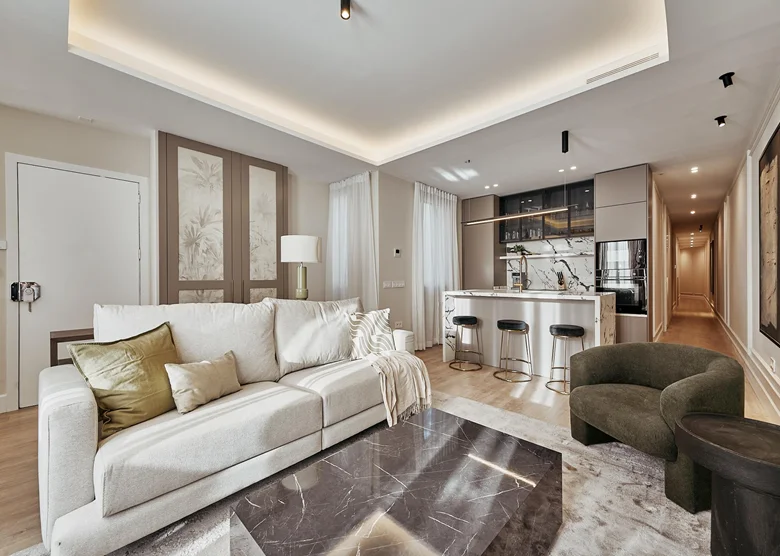 Vista destacada de propiedades inmobiliarias Madrid - Keeps Group